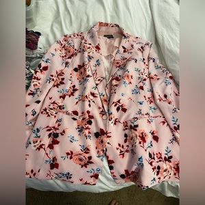 Lane Bryant floral blazer